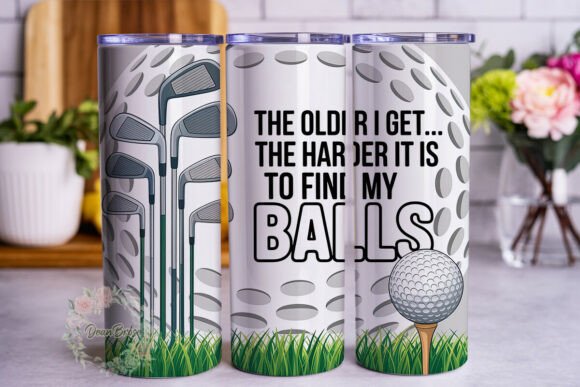 Download Funny Golf Quote 20oz Tumbler Wrap - Premium Resources