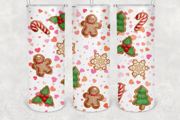 Download Christmas Cookie Skinny Tumbler Png File - Tumbler png file Collection