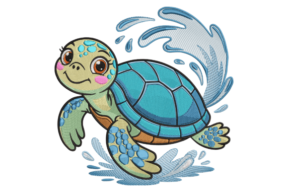 Download Smiling Ocean Turtle - Ocean turtle Collection