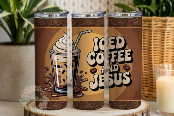 Download Coffee and Jesus Glitter Tumbler Wrap - Glitter tumbler wrap Collection