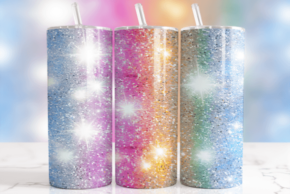 Download Rainbow Sparkle Glitter Tumbler Wrap - Glitter tumbler wrap Collection